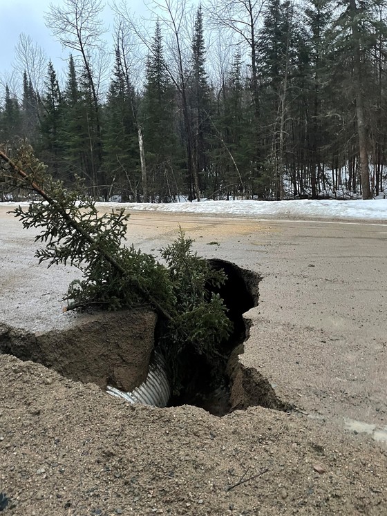 Culvert Washout Photo Crop