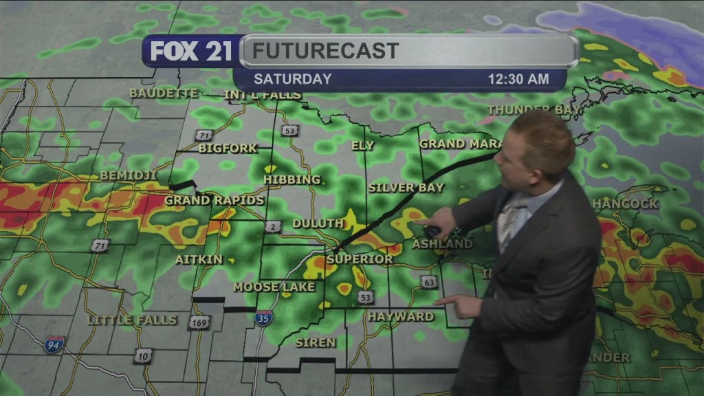 Thursday Evening Northland Forecast