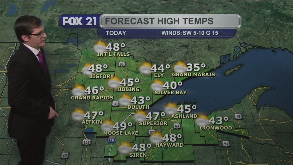 Friday, April 1, 2022 Morning Forecast