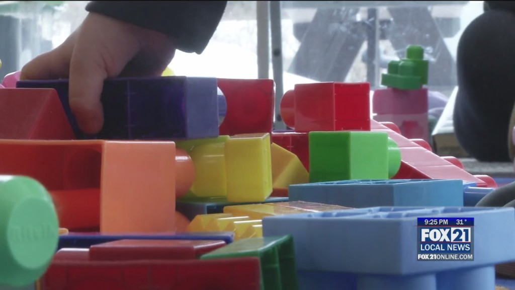 Cloquet Public Library Holds "stem Toy Petting Zoo"