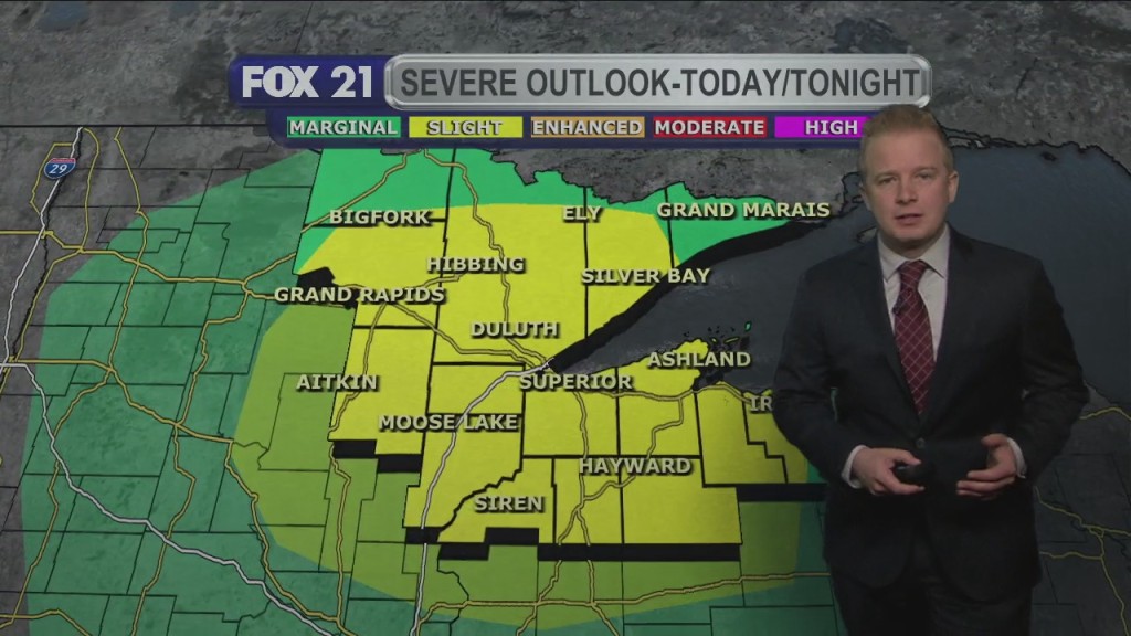 Wednesday Evening Northland Forecast