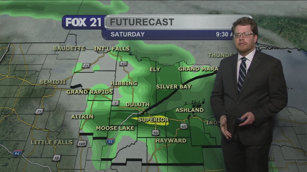 Friday Evening Northland Forecast