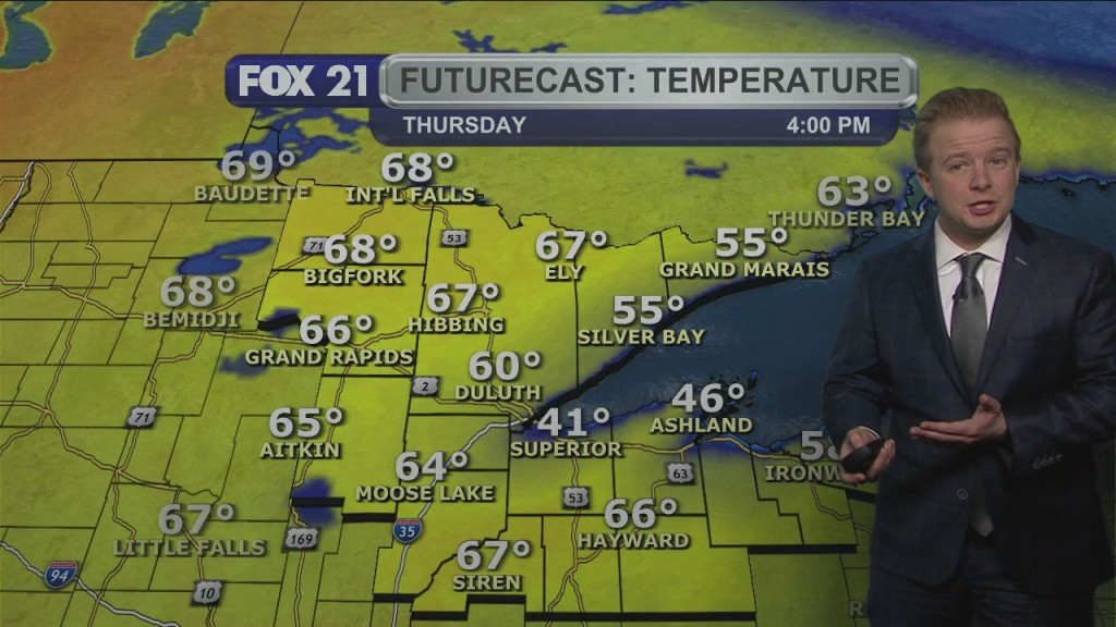 Tuesday Evening Northland Forecast