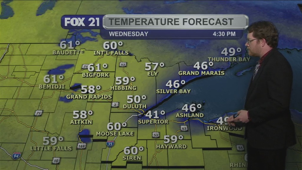 Wednesday Morning Northland Forecast