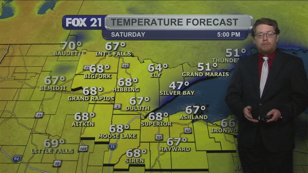 Friday Evening Northland Forecast