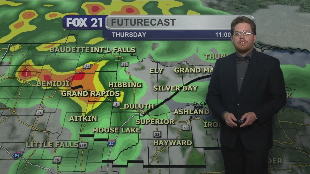 Thursday Evening Northland Forecast