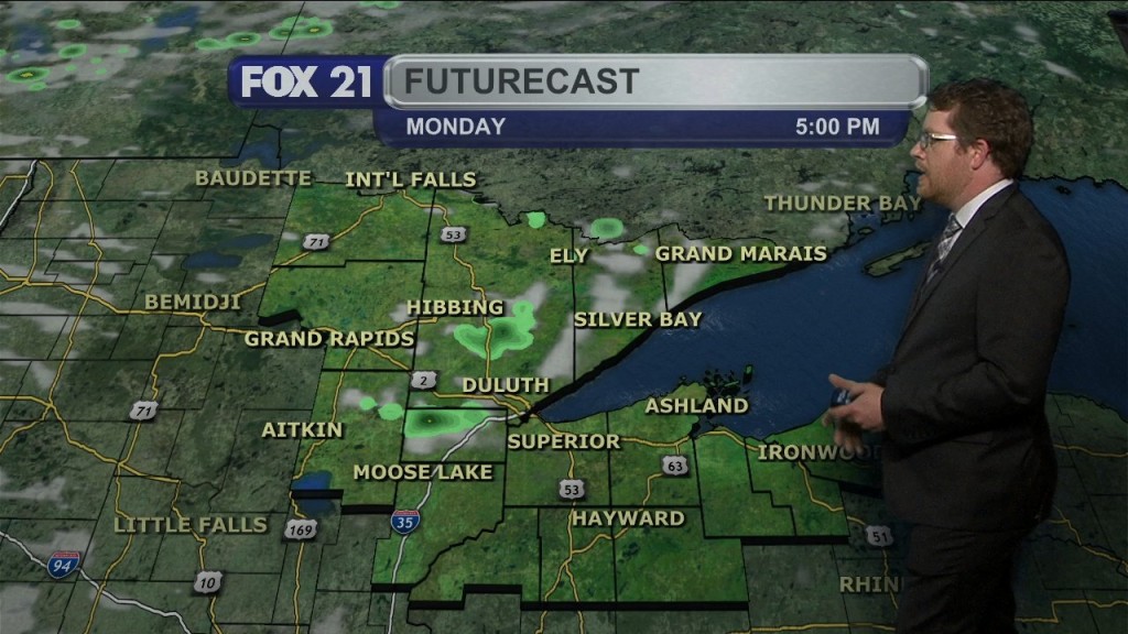 Monday Morning Northland Forecast