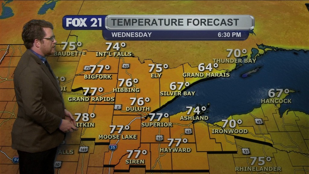 Wednesday Morning Northland Forecast