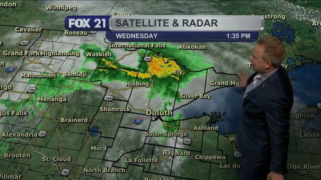 Wednesday Night Northland Forecast