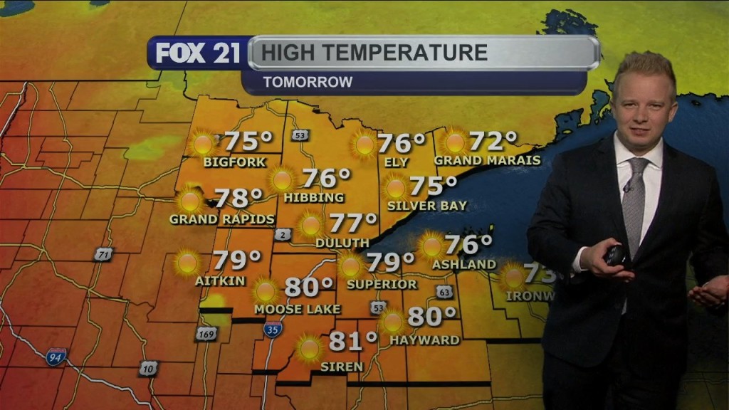 Thursday Evening Northland Weather Forecast