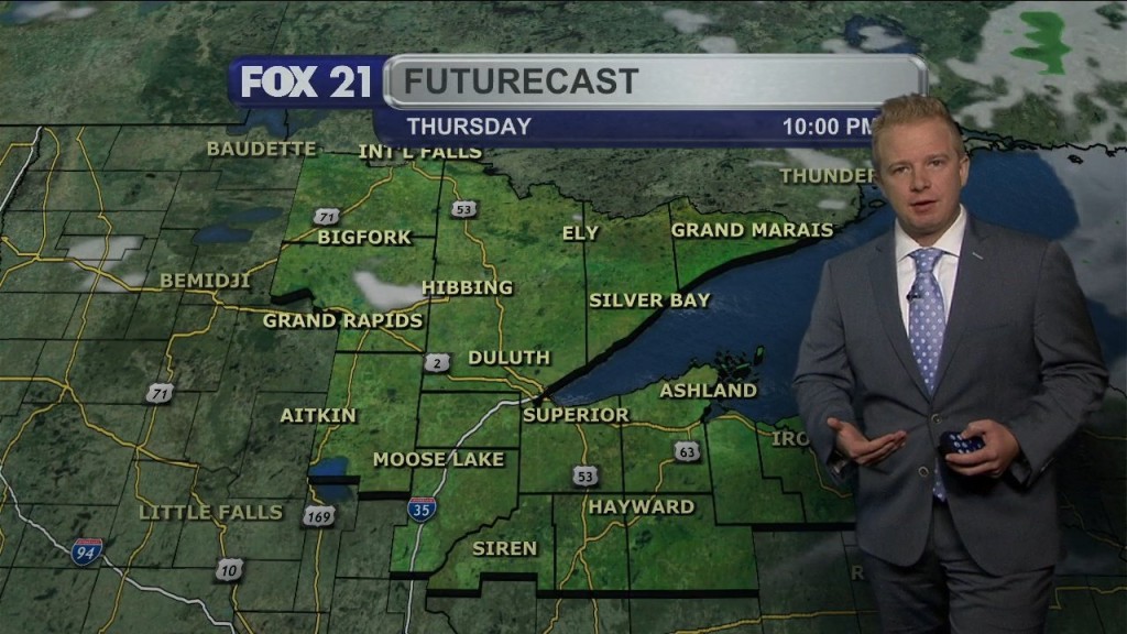 Thursday Evening Northland Forecast
