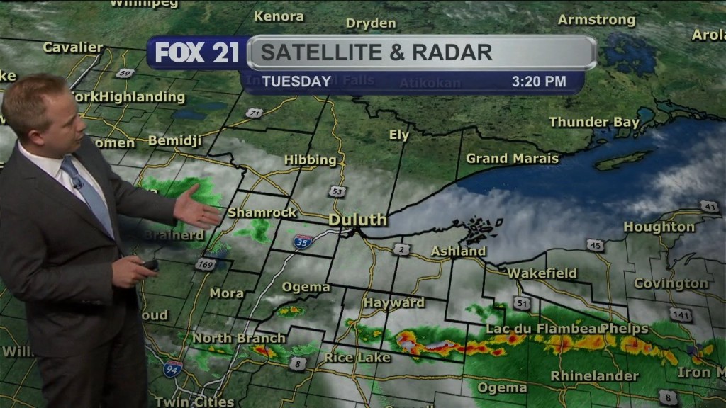 Tuesday Night Northland Forecast
