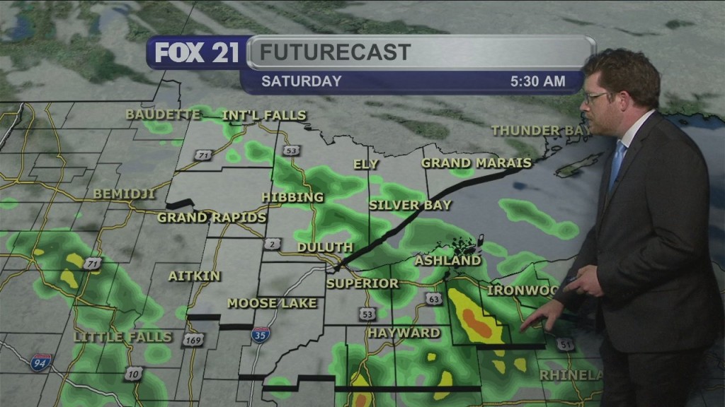 Friday Evening Northland Forecast