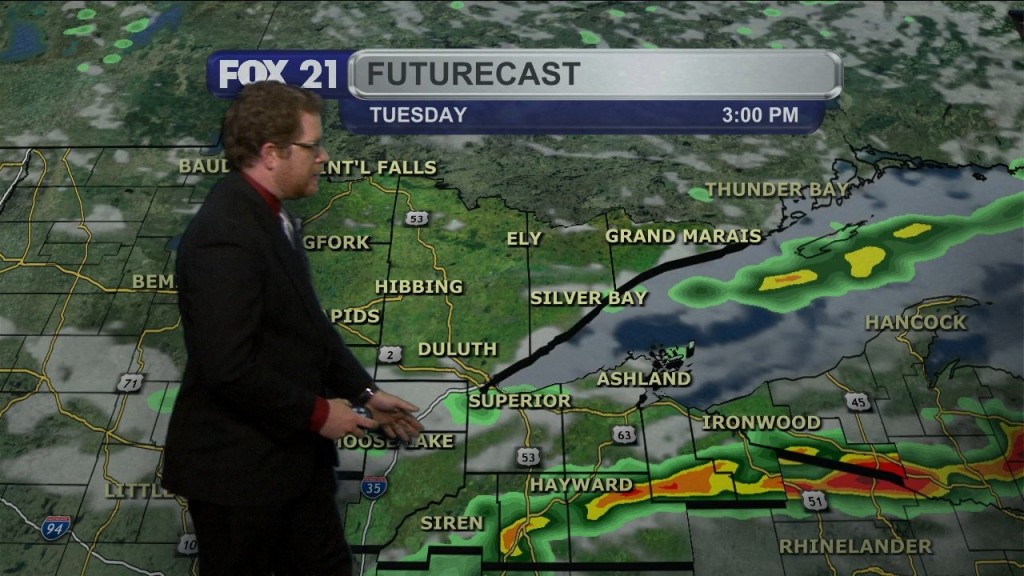 Tuesday Morning Northland Forecast