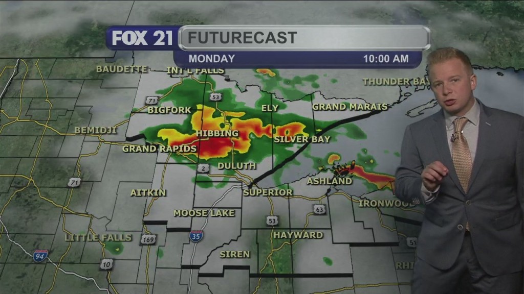 Sunday Night Northland Forecast
