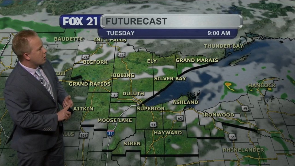 Monday Night Northland Forecast