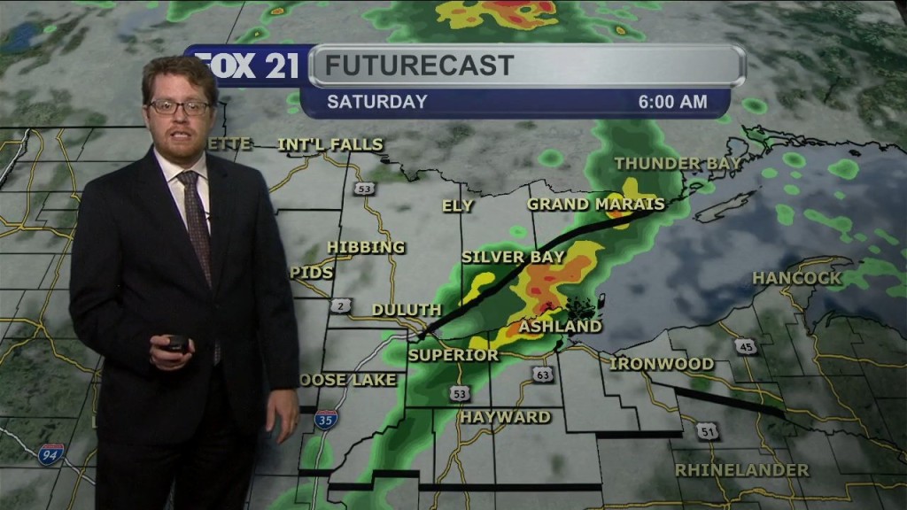 Friday Evening Northland Forecast