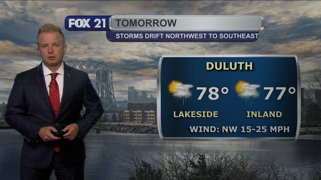 Sunday Night Northland Forecast