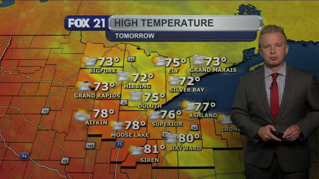 Monday Night Northland Forecast