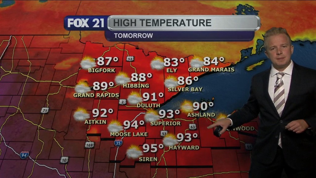 Sunday Night Northland Forecast