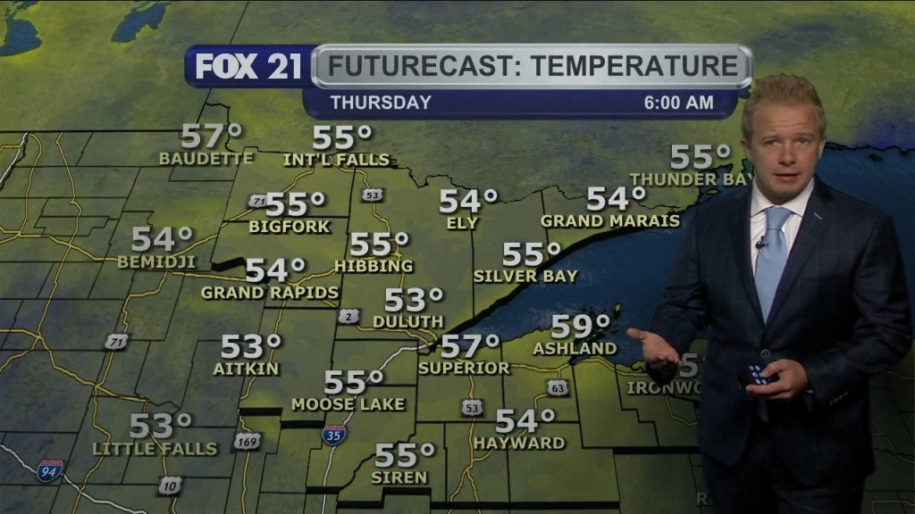 Wednesday Evening Weather Forecast