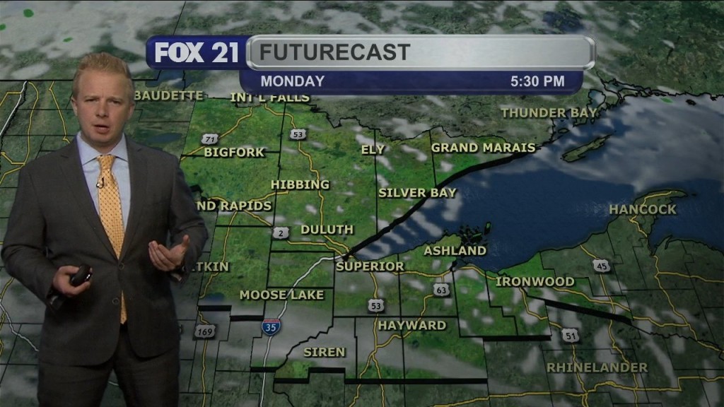 Monday Night Northland Forecast