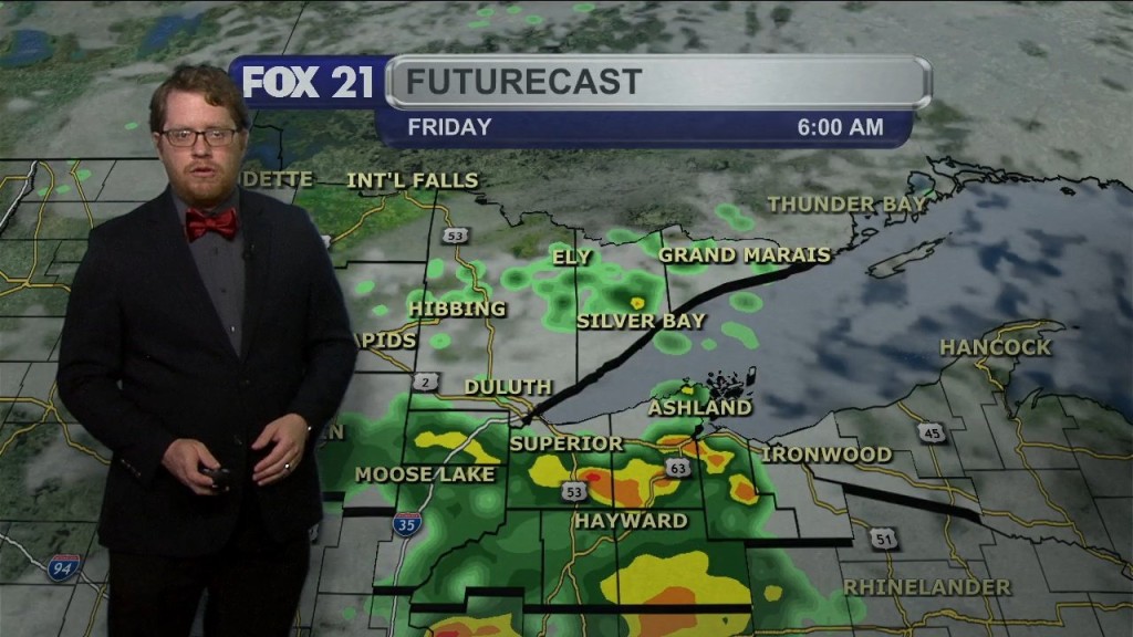 Thursday Evening Northland Forecast
