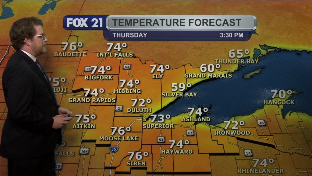 Wednesday Evening Northland Forecast
