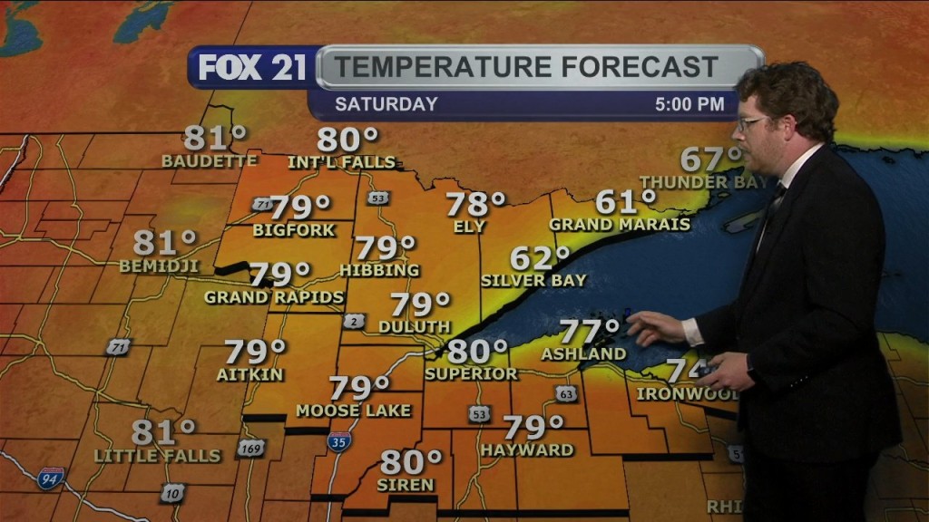 Friday Evening Northland Forecast