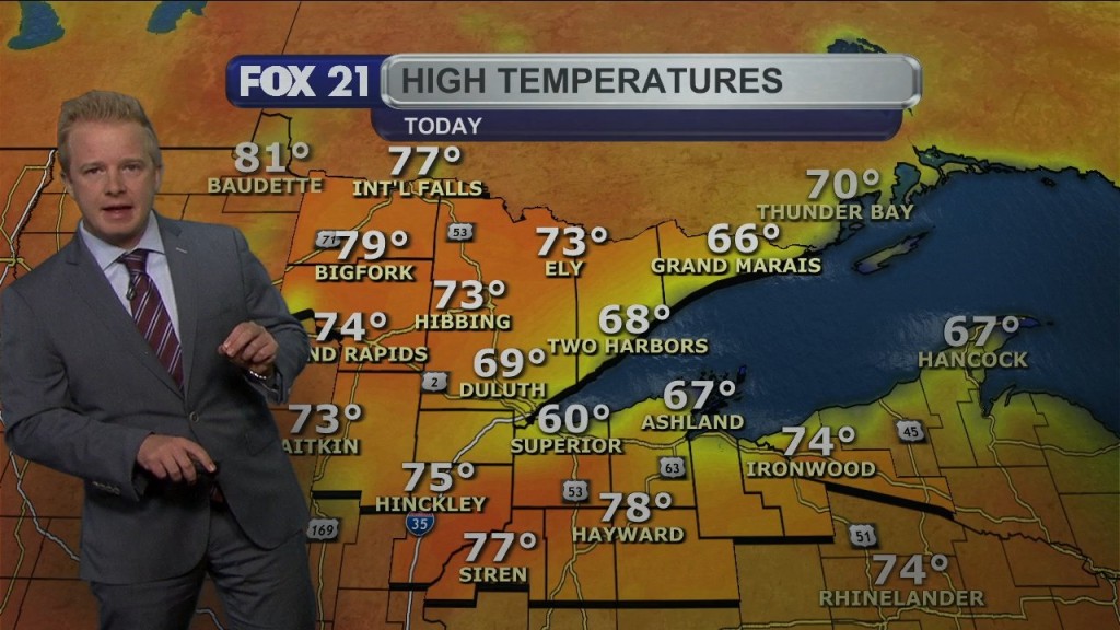 Wednesday Evening Northland Forecast