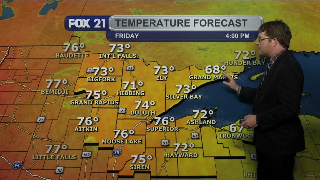 Friday Morning Northland Forecast