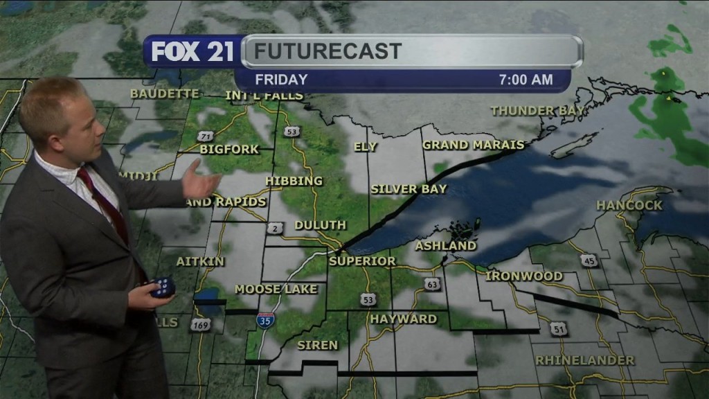 Thursday Night Northland Forecast