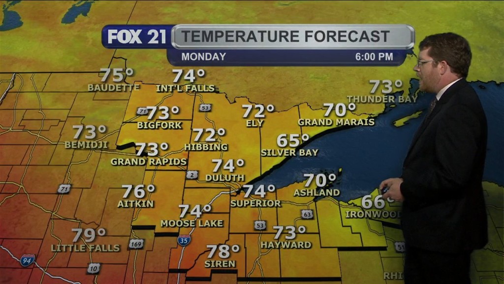 Monday Morning Northland Forecast