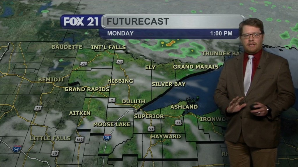 Sunday Evening Northland Forecast