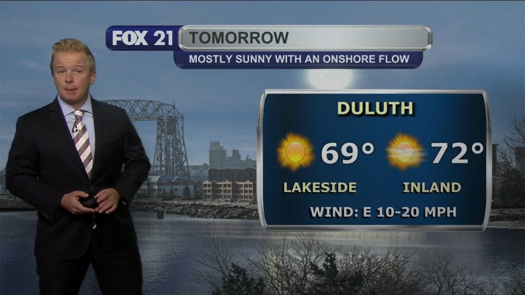 Wednesday Night Northland Forecast