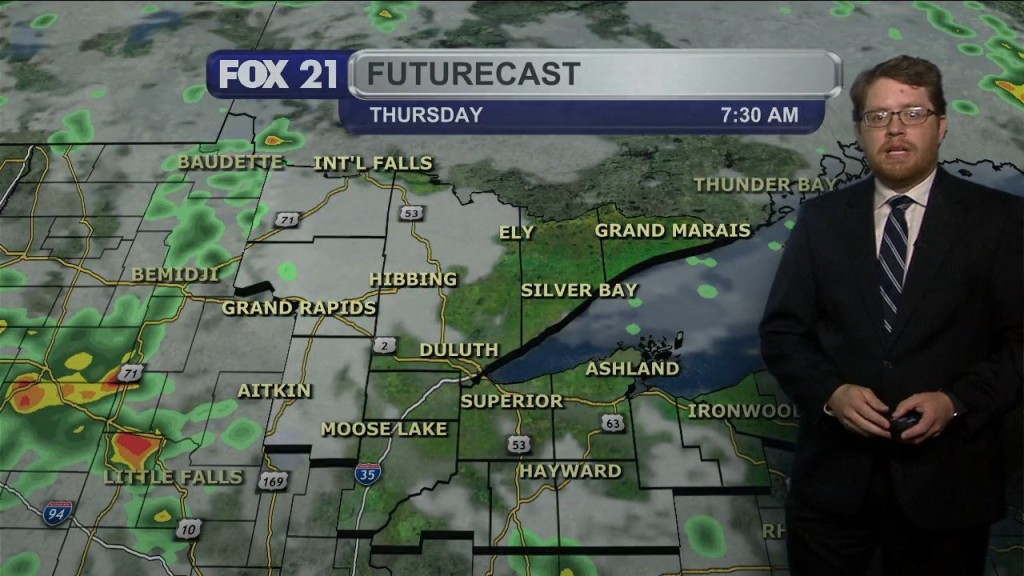 Wednesday Evening Northland Forecast