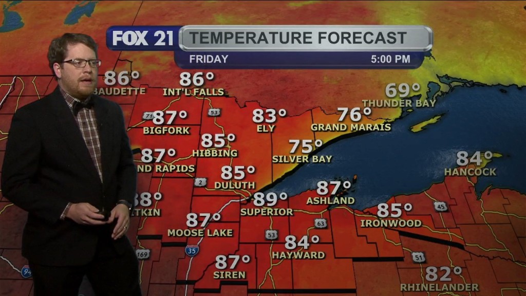 Thursday Evening Northland Forecast