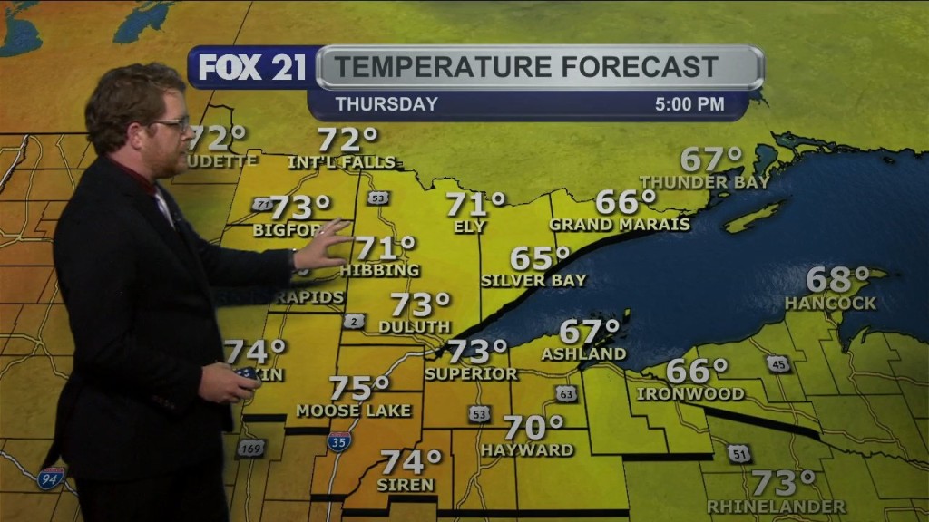 Wednesday Evening Northland Forecast