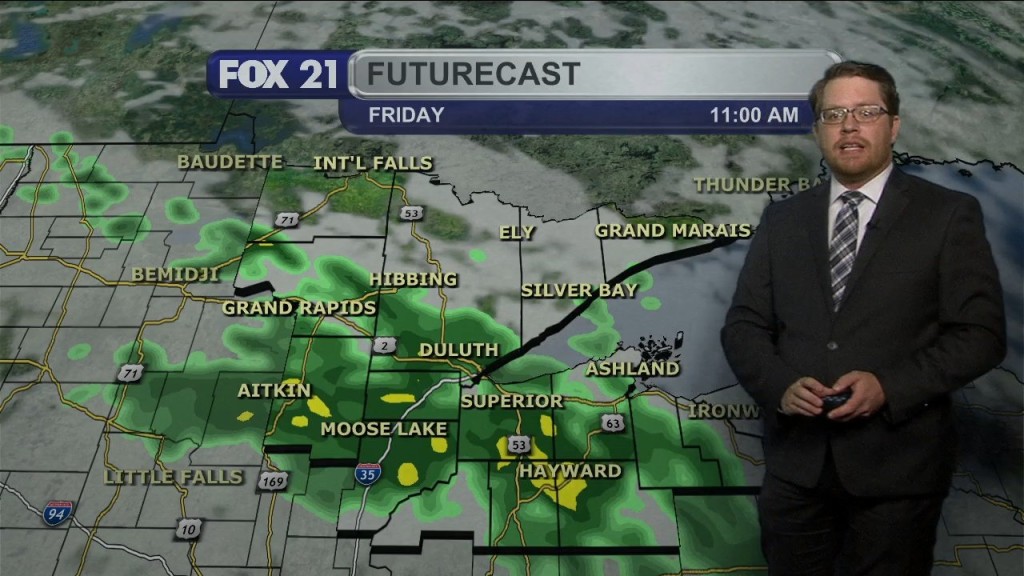 Thursday Evening Northland Forecast