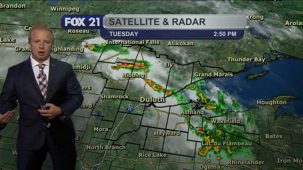 Tuesday Evening Weather Forecast