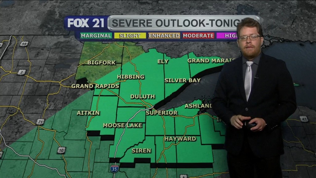 Thursday Evening Northland Forecast