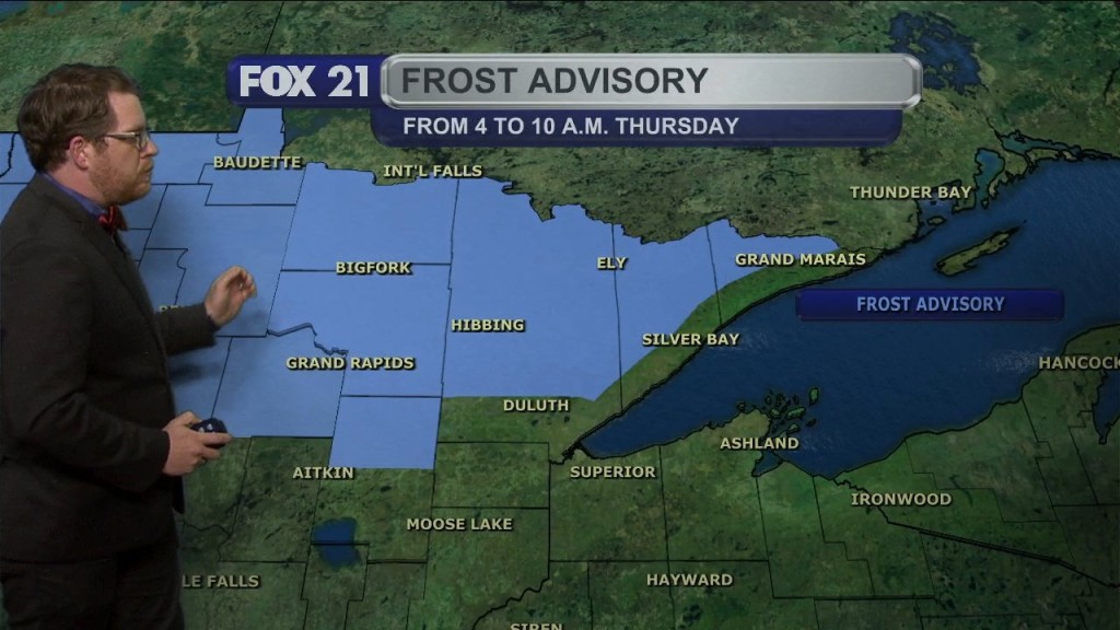 Wednesday Evening Northland Forecast