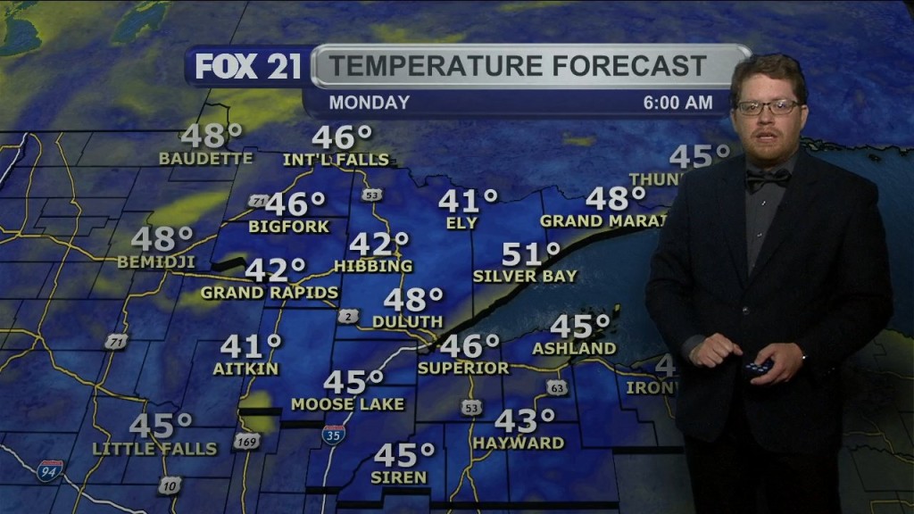 Sunday Evening Northland Forecast