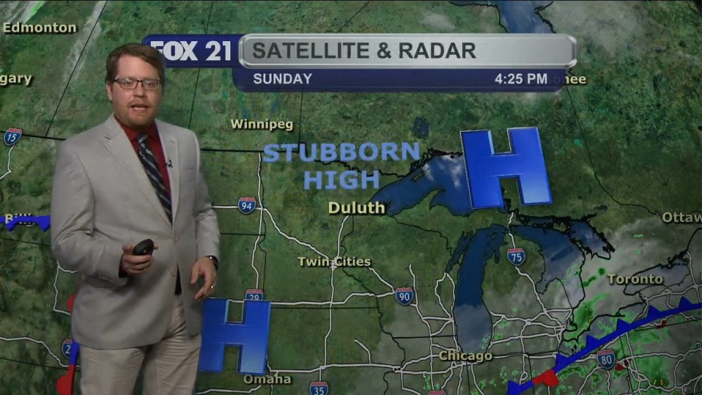 Sunday Evening Northland Forecast