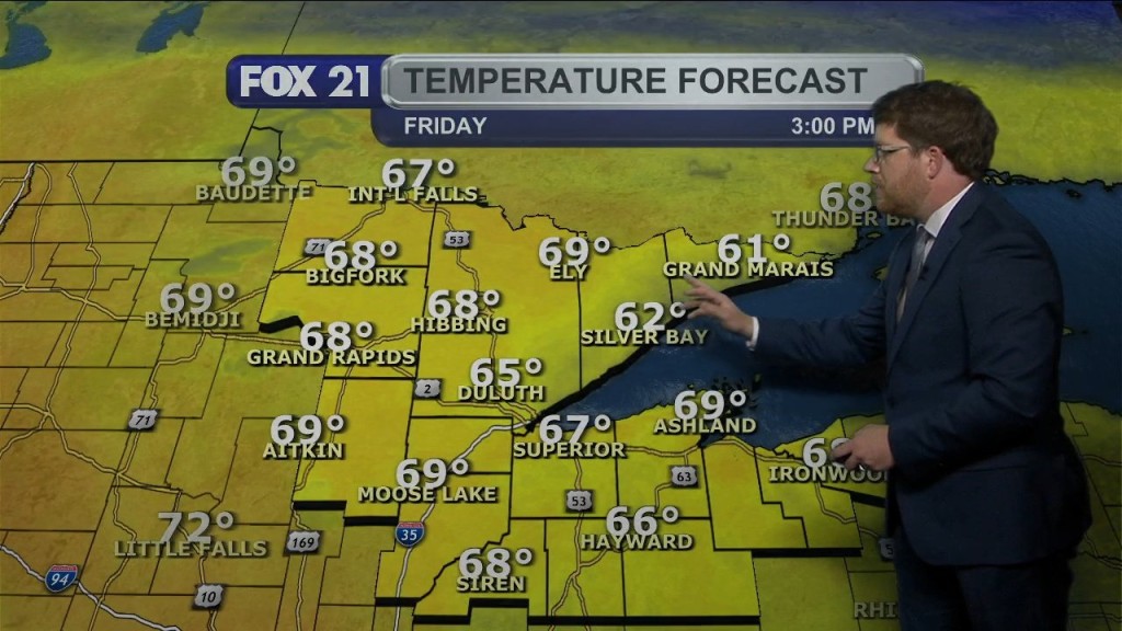 Thursday Evening Northland Forecast
