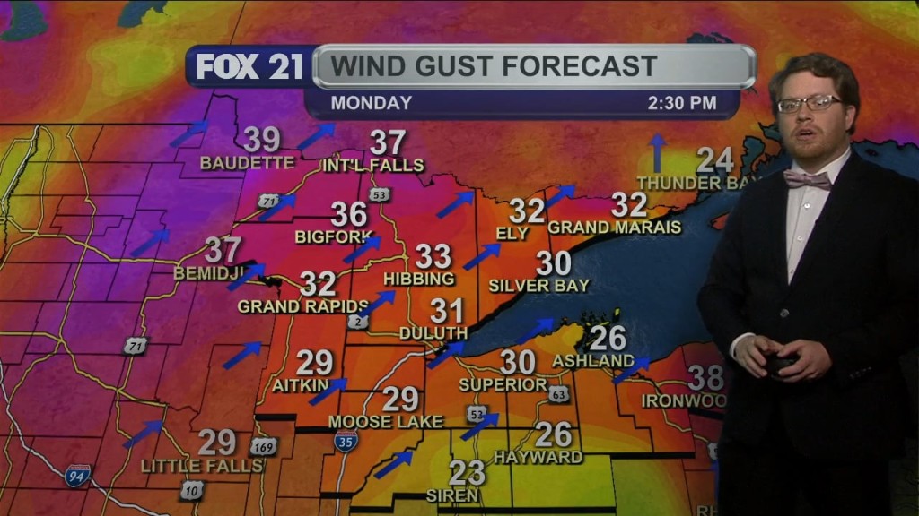 Sunday Evening Northland Forecast 10/23/22