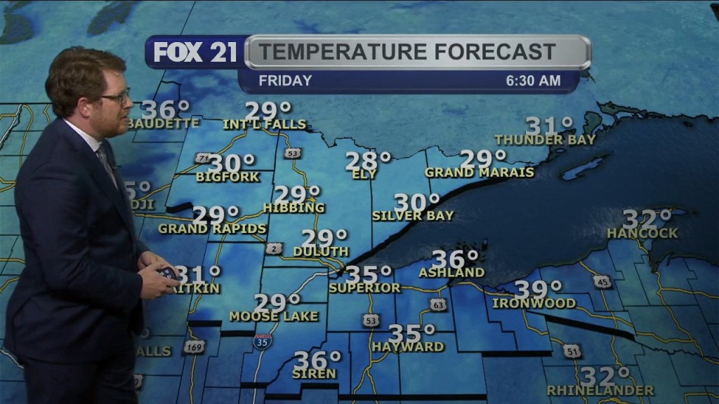 Thursday Evening Northland Forecast