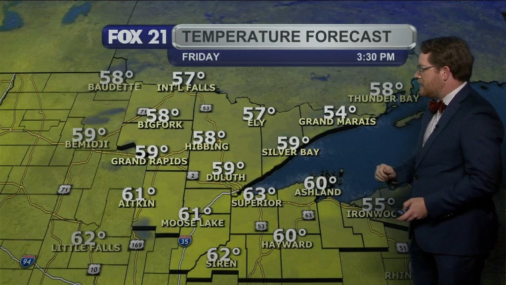 Thursday Evening Northland Forecast