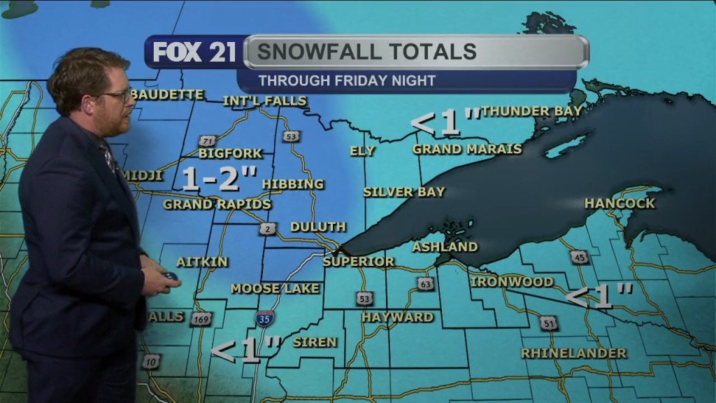 Thursday Evening Northland Forecast