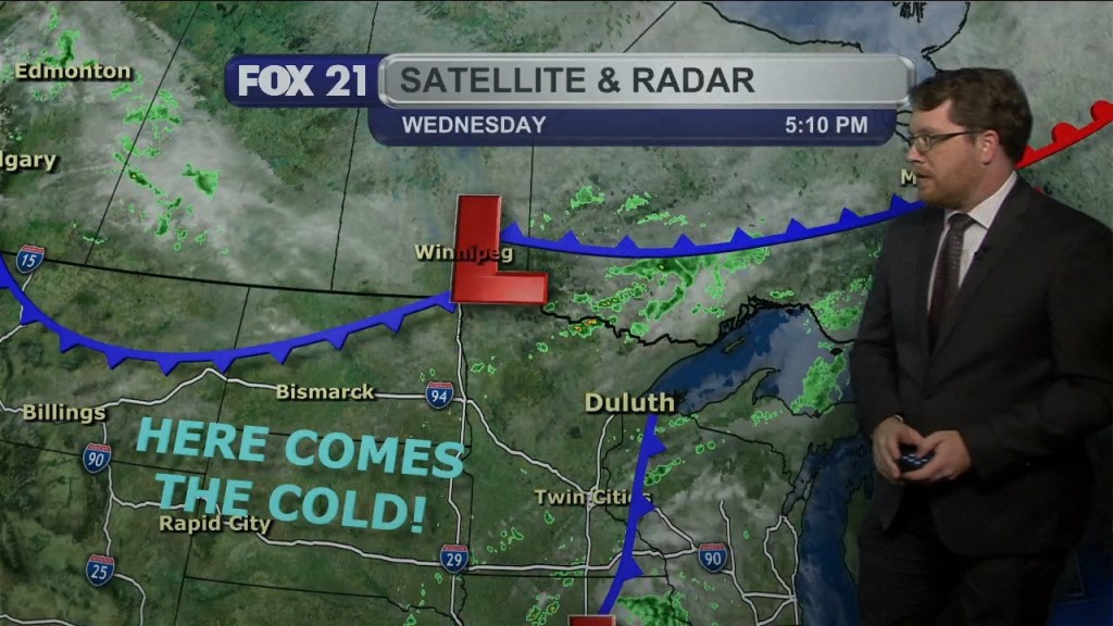 Wednesday Evening Northland Forecast